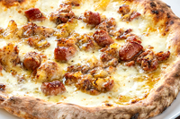 キノコとベーコン